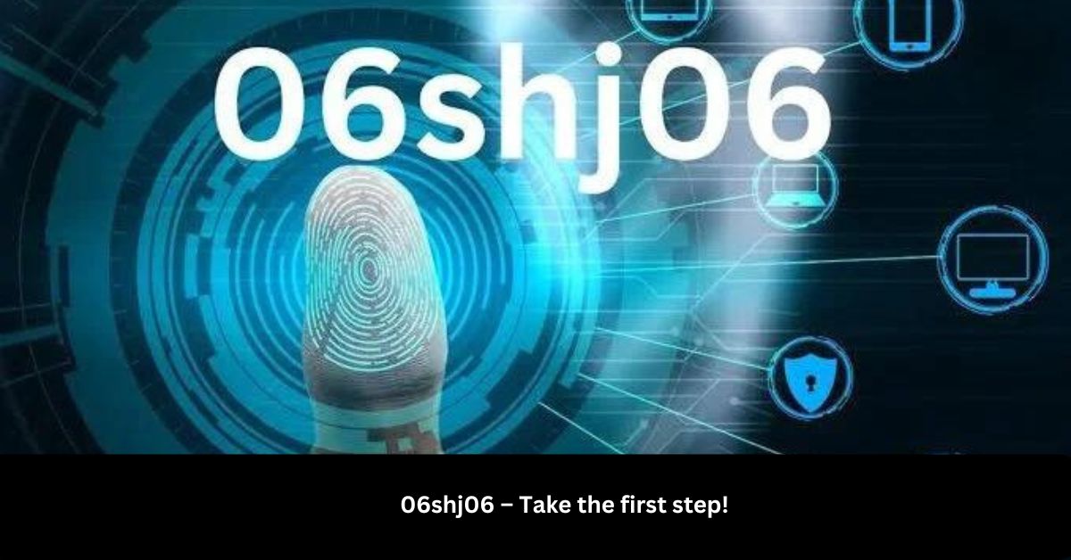 06shj06 – Take the first step!